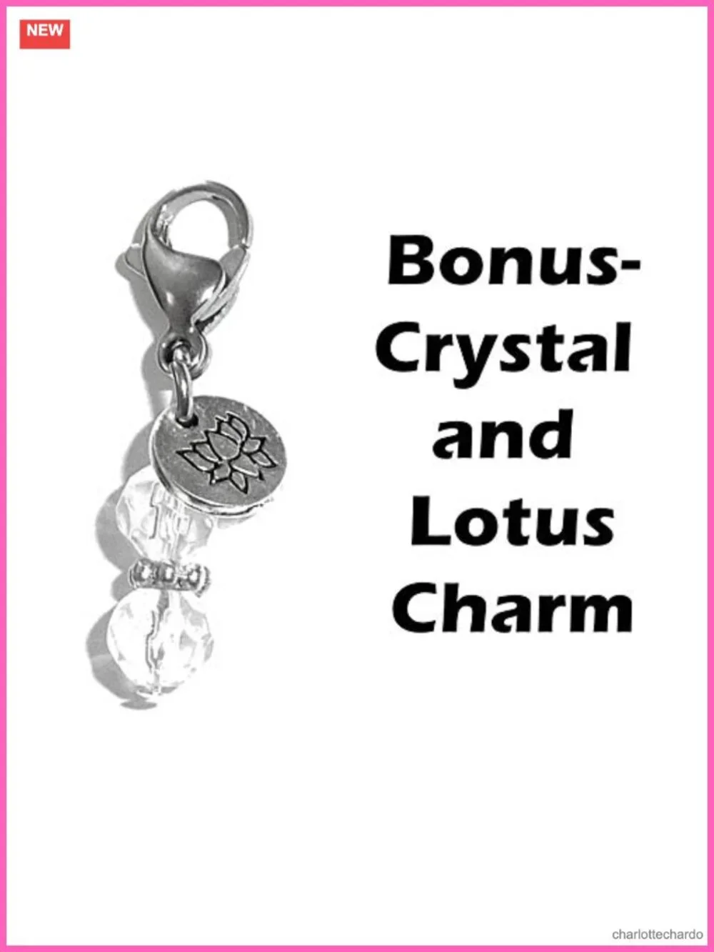 Stainless Steel Lobster Clasp Clip On Charm for Purse Keychain Zipper Pull